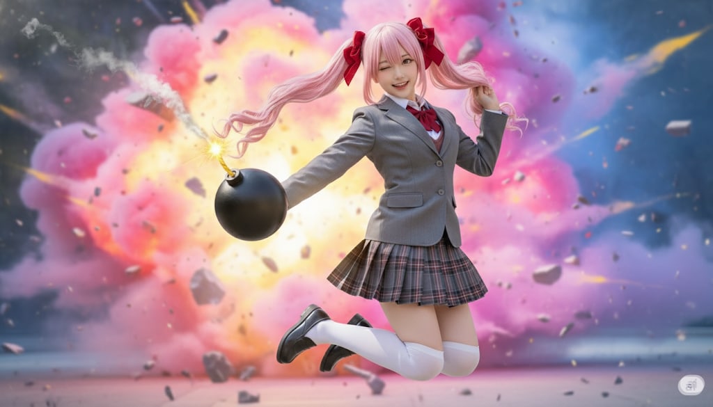 爆誕！ | の人気AIイラスト・グラビア