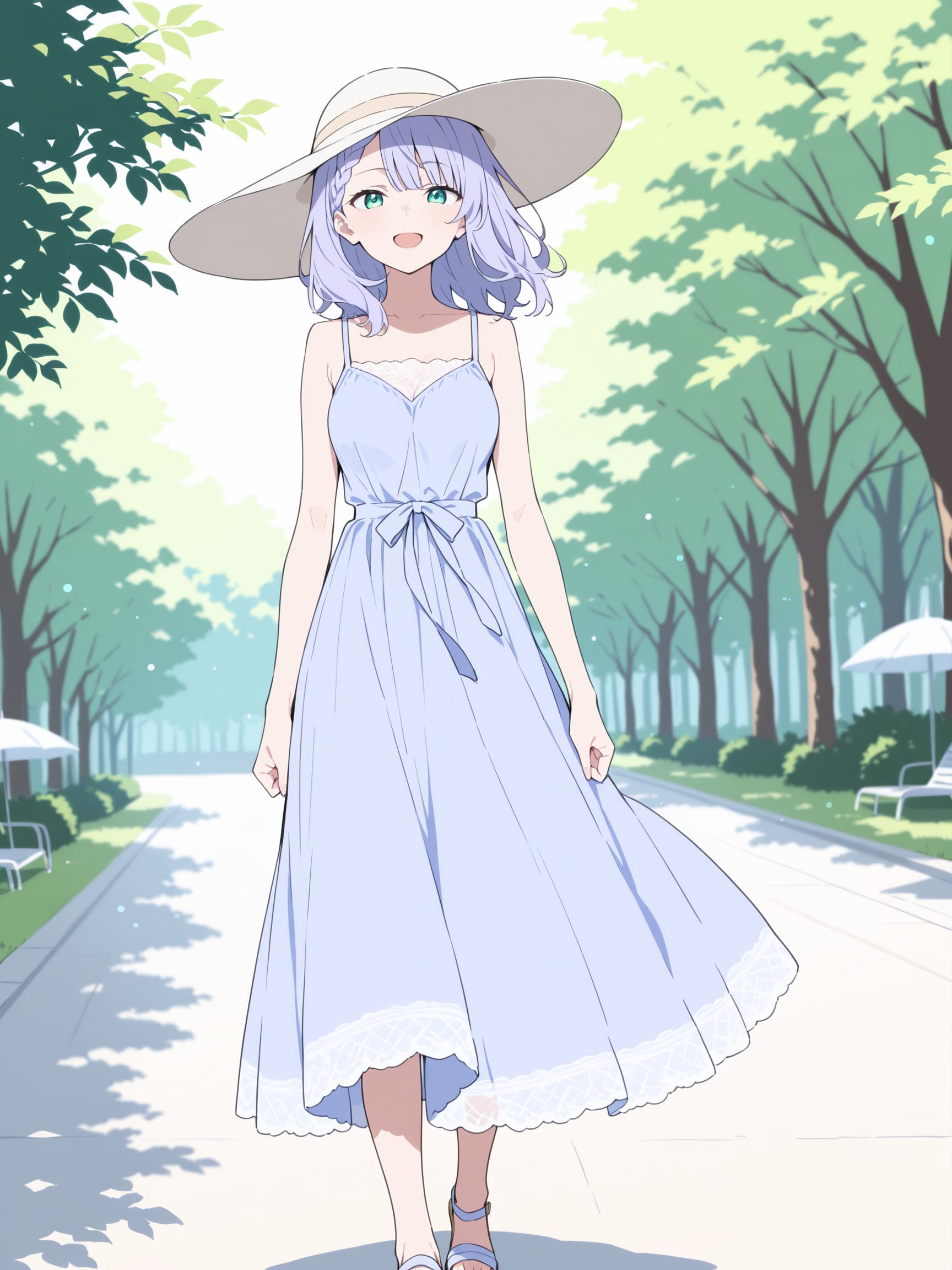 お散歩、昌ちゃん