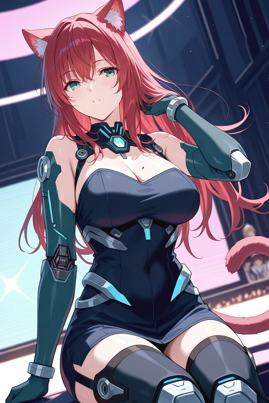 ネコ耳サイボーグ美少女