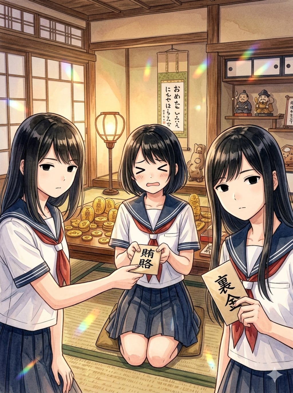 ありがとう　借りてたお金返すわね