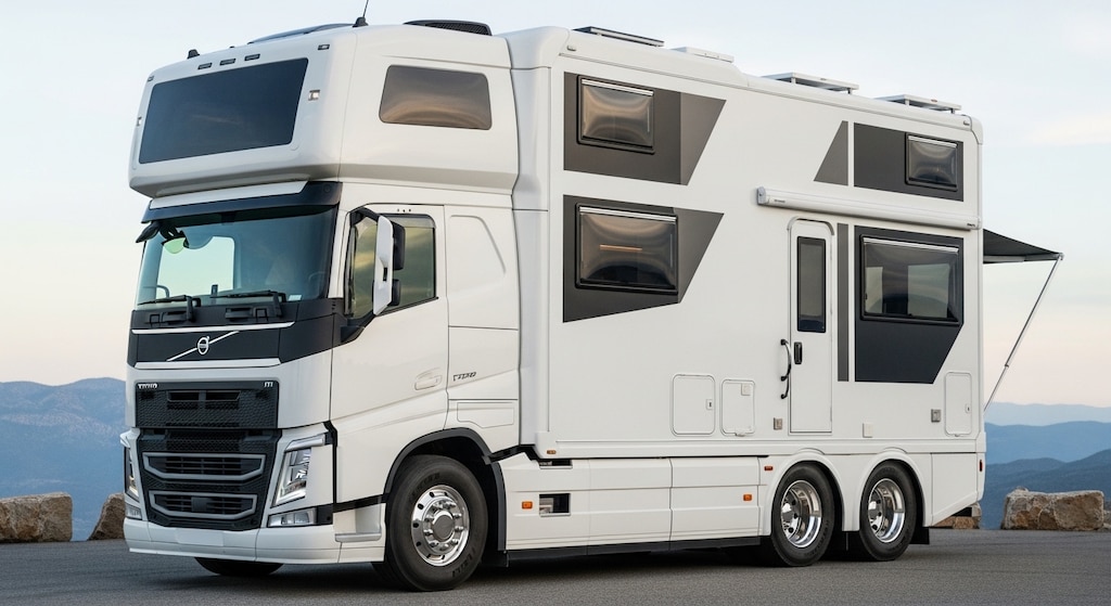 ボルボトラックキャンピングカー　　プレミアムモデル