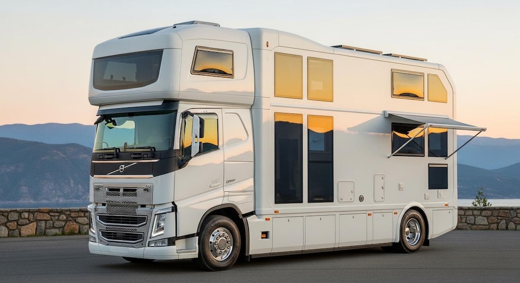 ボルボトラックキャンピングカー　　プレミアムモデル