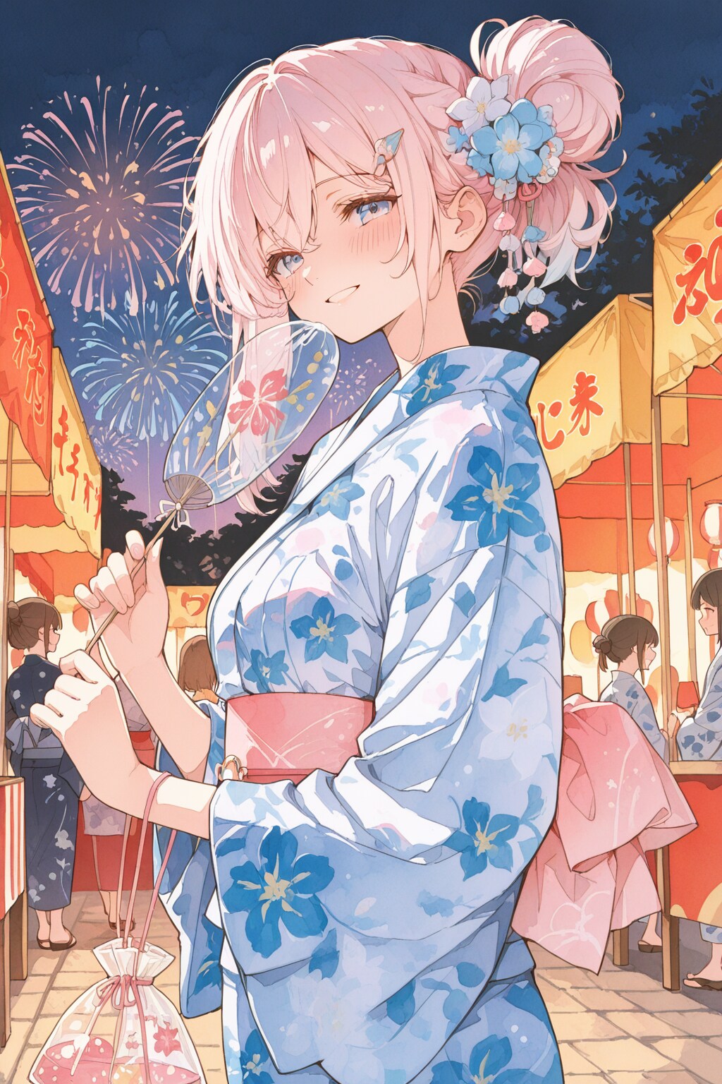 夏祭り。