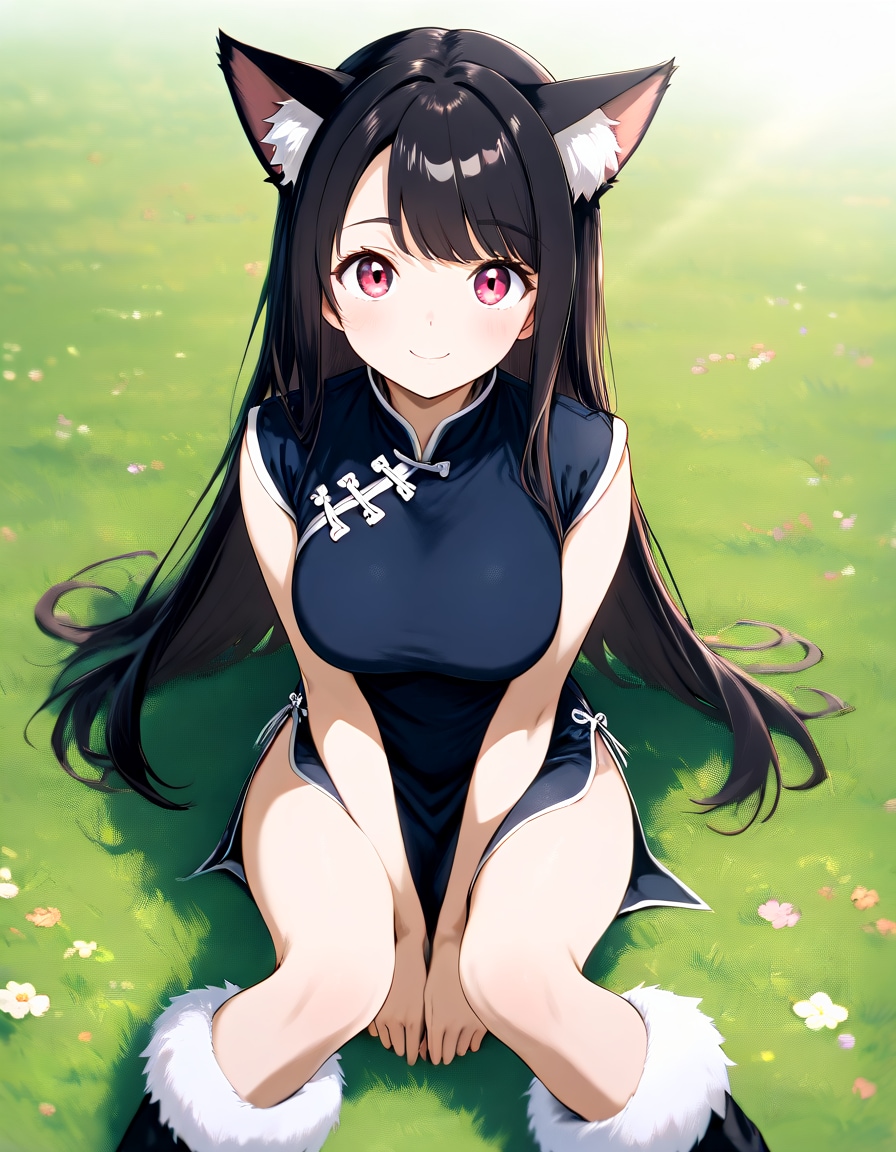 ノースリーブミニスカチャイナドレス