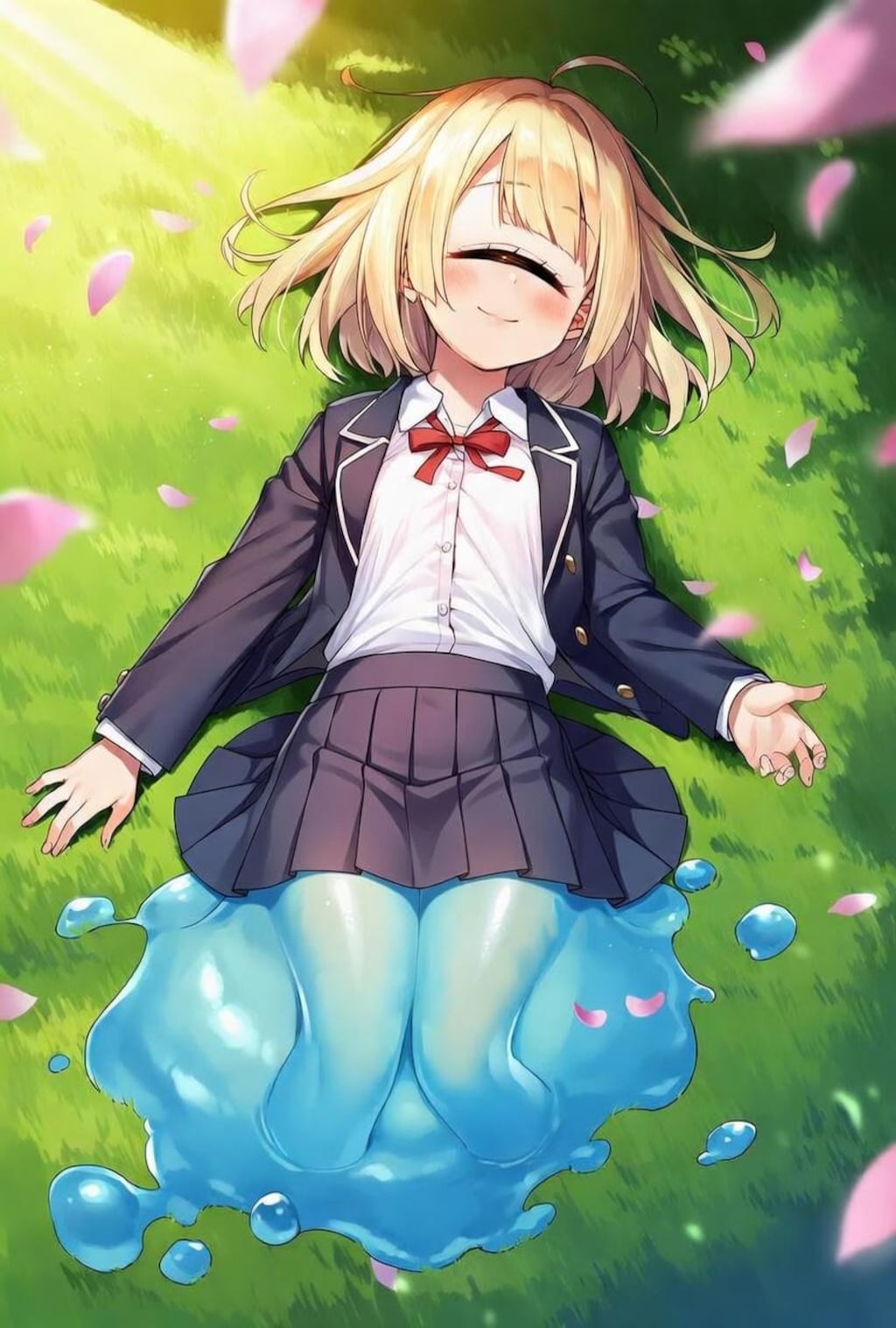 単眼モンスター娘　お昼寝