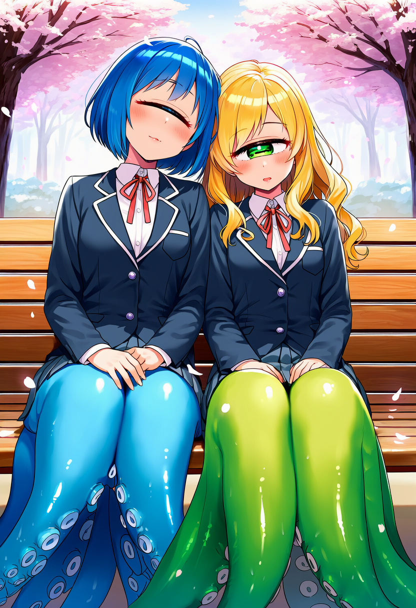 単眼モンスター娘　お昼寝 | の人気AIイラスト・グラビア