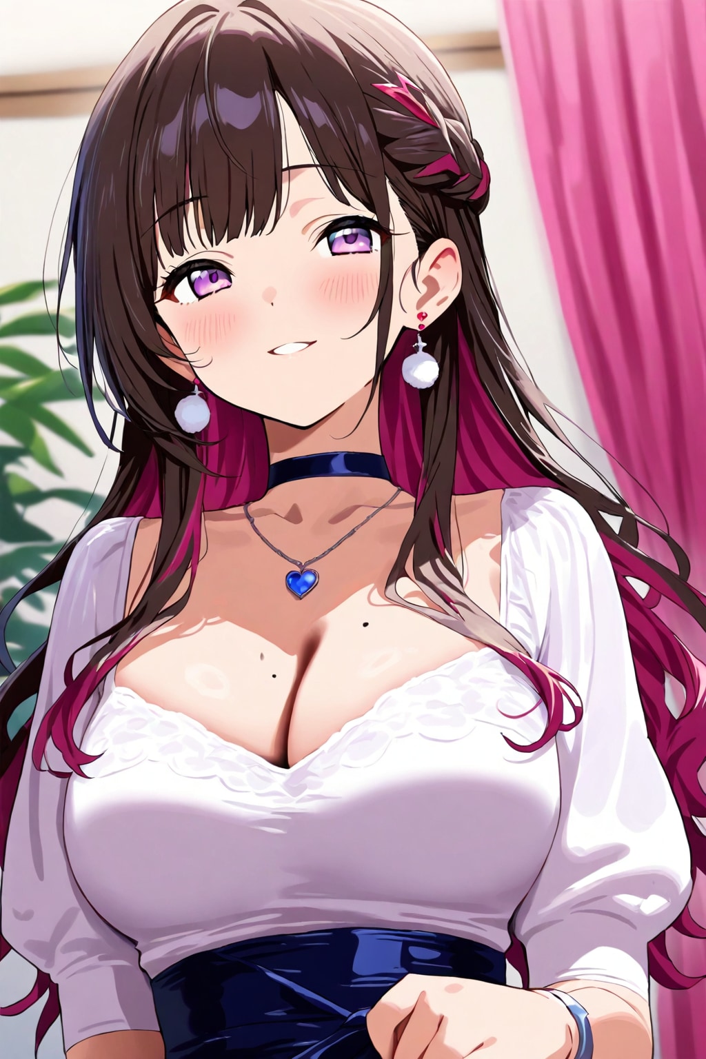 チョーカー | の人気AIイラスト・グラビア