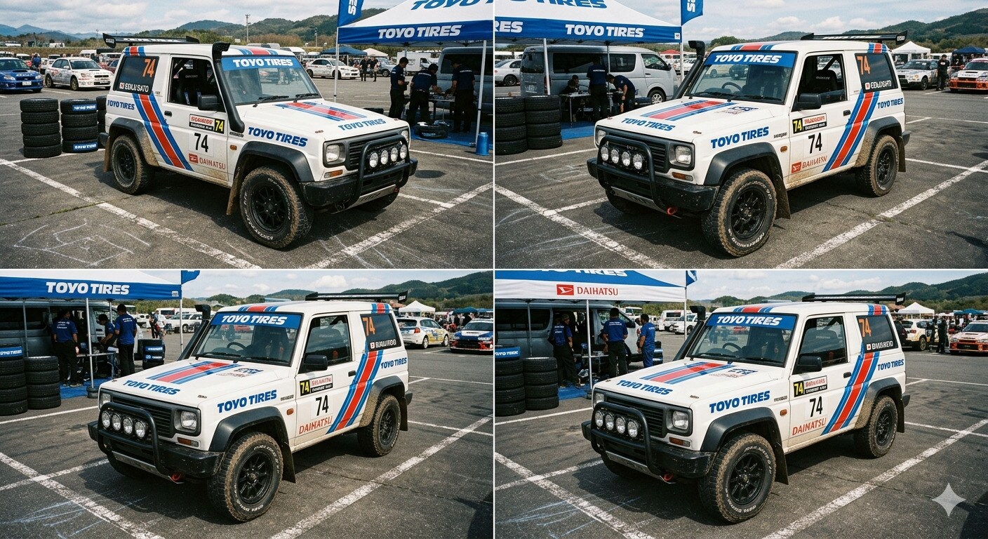ダイハツラガーラリーカー