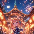 オキツネ神社祭のちび狐娘 4枚目