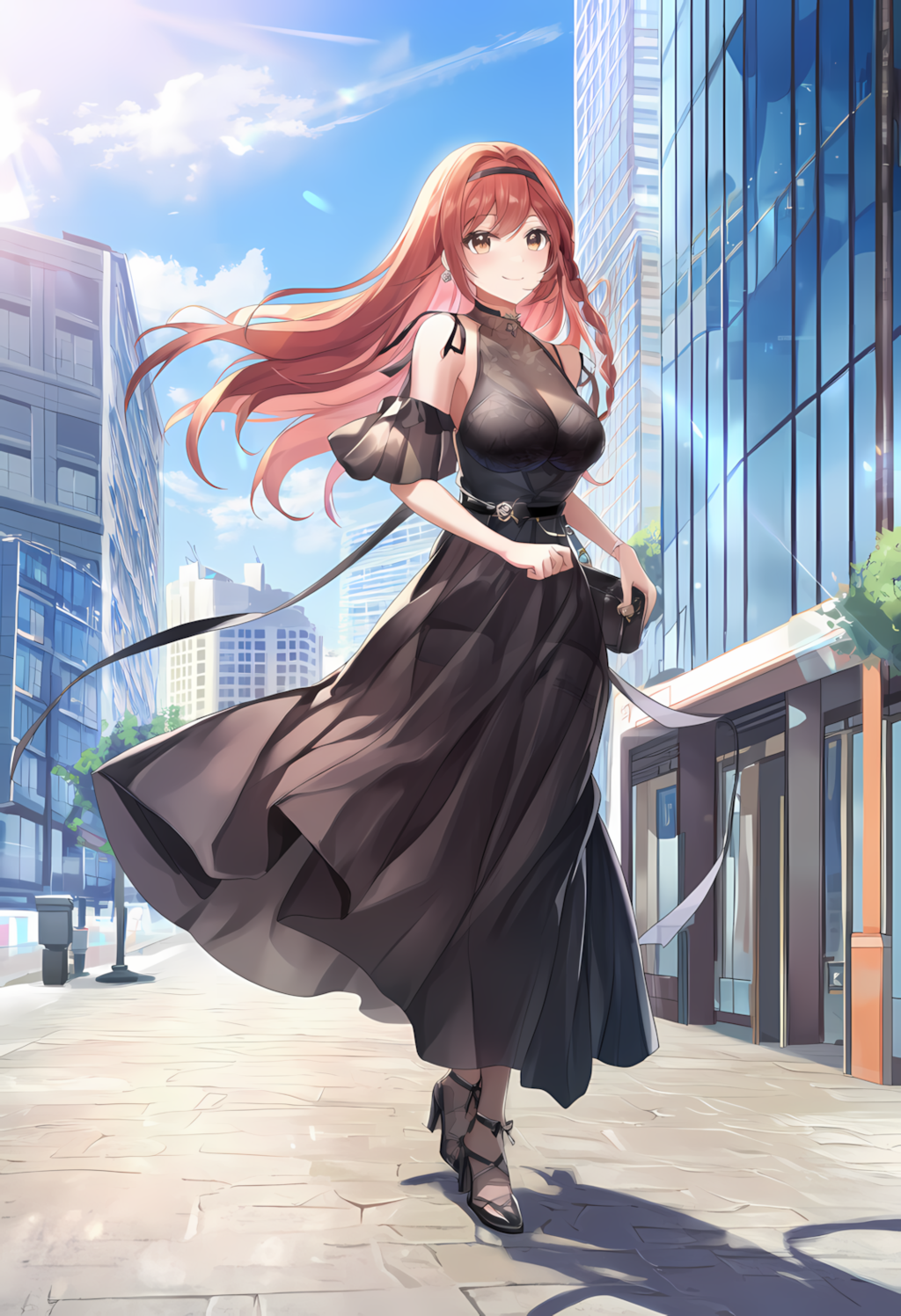 ノノカちゃんの朝ドレスグラビア🌞👗