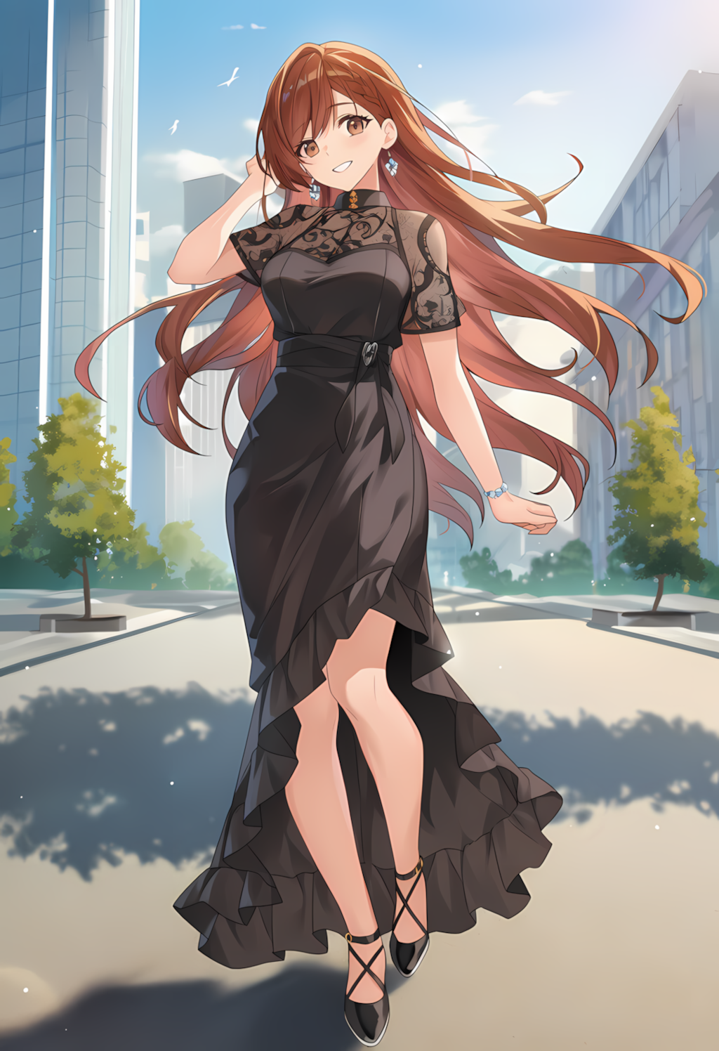 ノノカちゃんの朝ドレスグラビア🌞👗