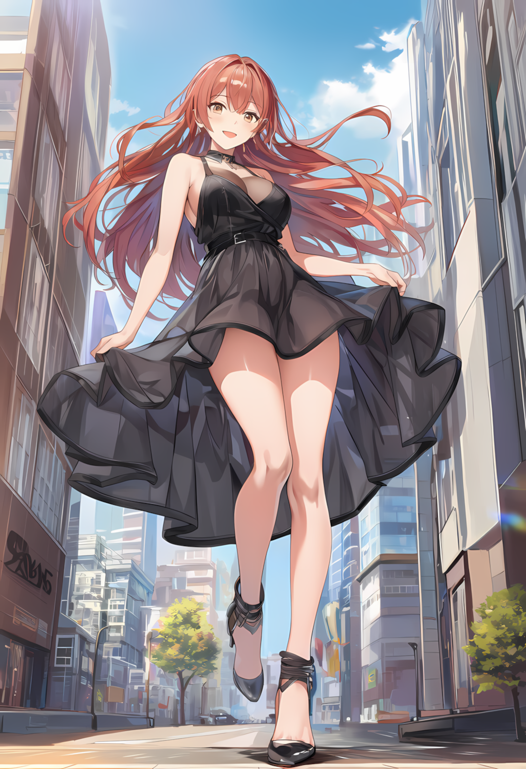 ノノカちゃんの朝ドレスグラビア🌞👗