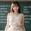 花柄スカートの先生 2枚目