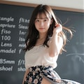 花柄スカートの先生 7枚目
