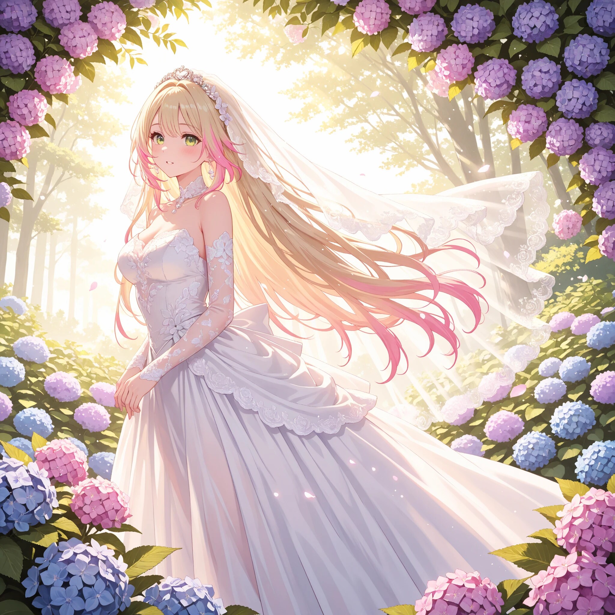 紫陽花の花嫁