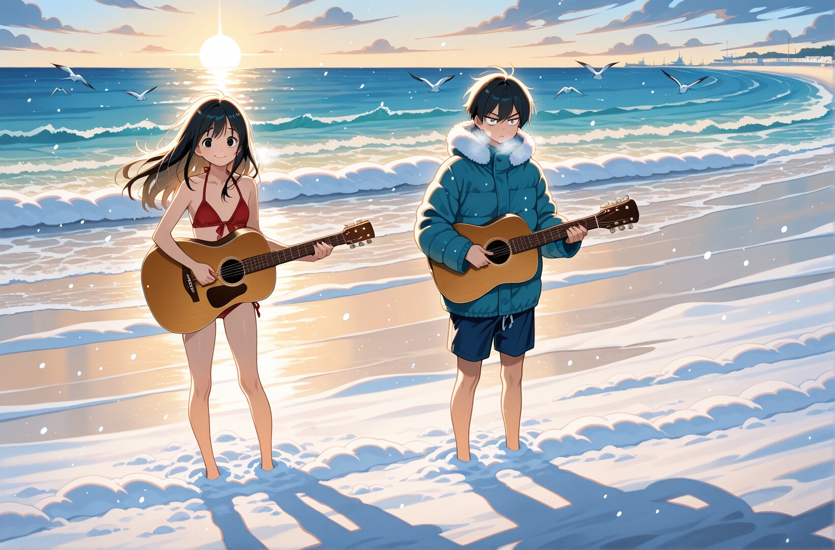季節はずれの海