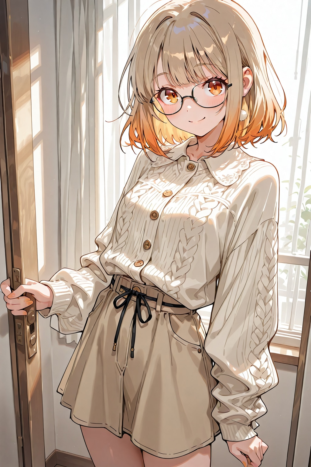 メガネ美少女 | の人気AIイラスト・グラビア