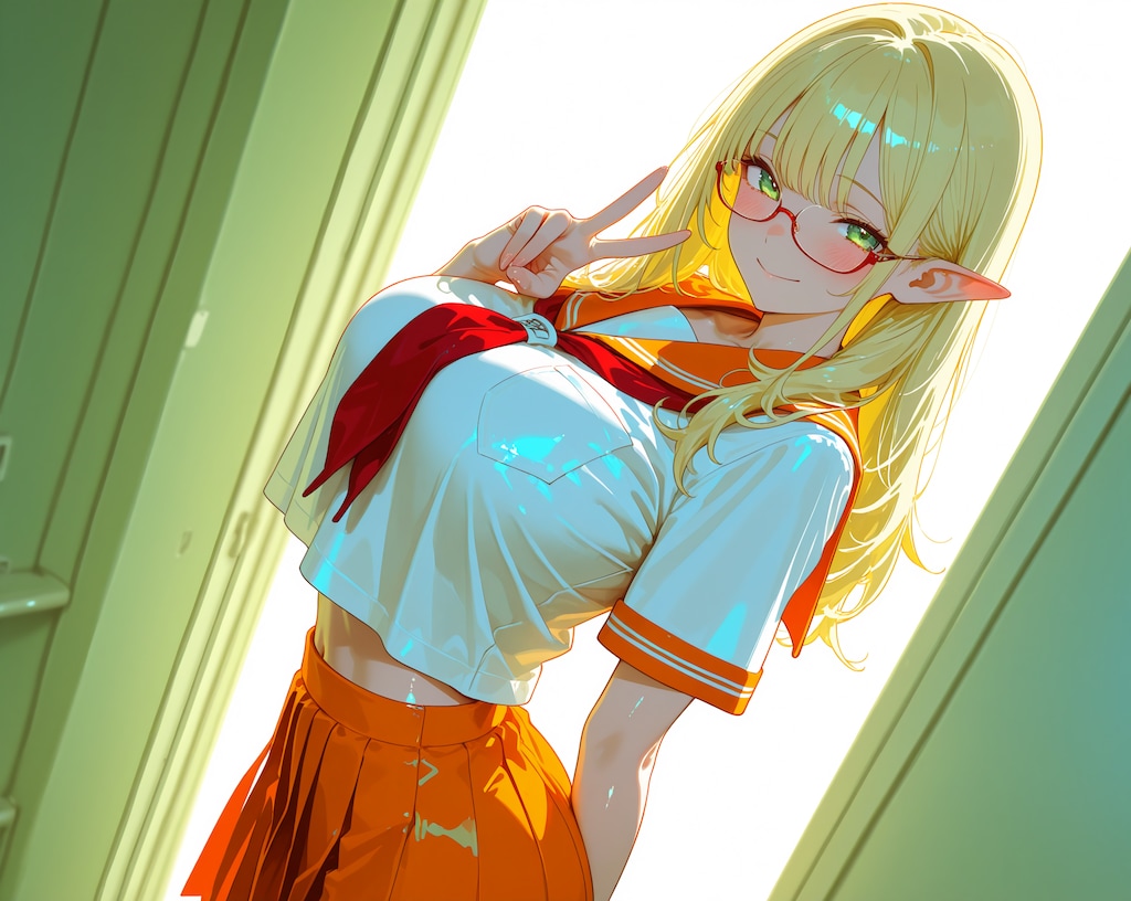90000いいね♪ありがとう♡お祝いエルフさん♡