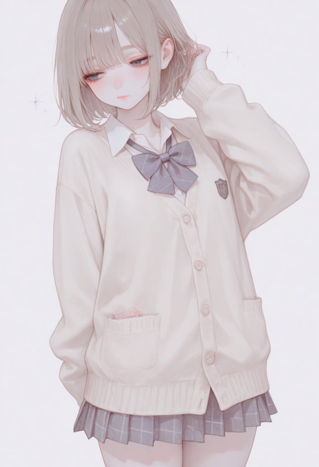 制服カーディガン