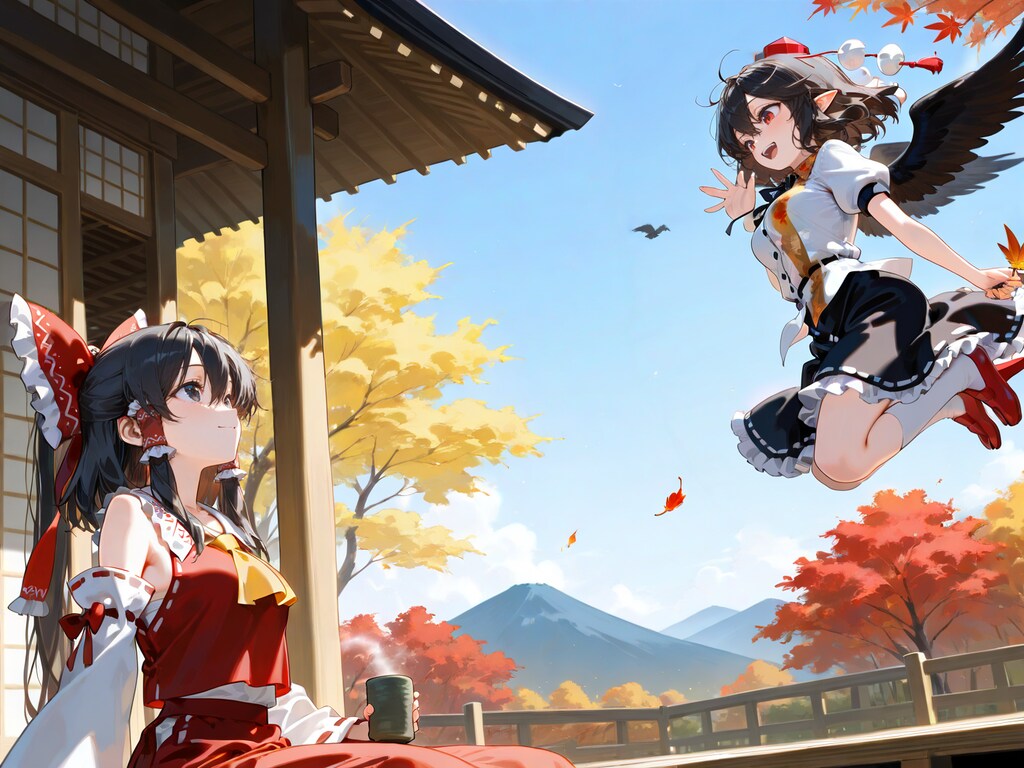 きょうのれいむさん（秋分の日）