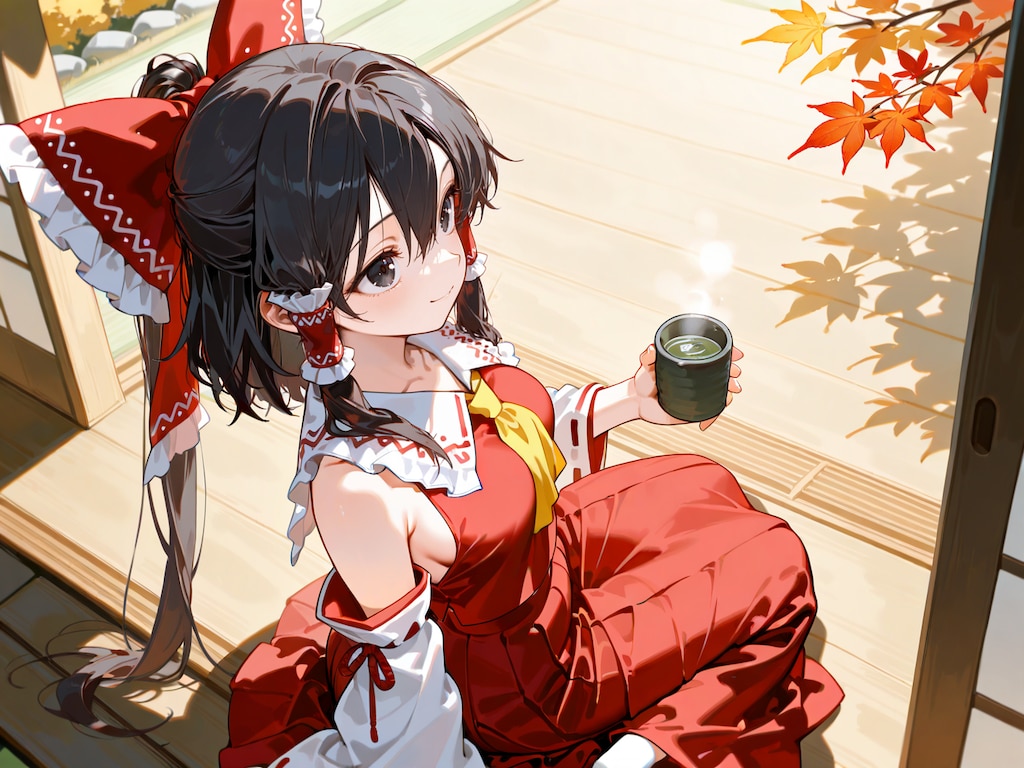 きょうのれいむさん（秋分の日）