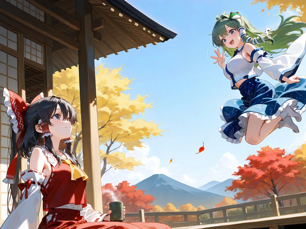 きょうのれいむさん（秋分の日）