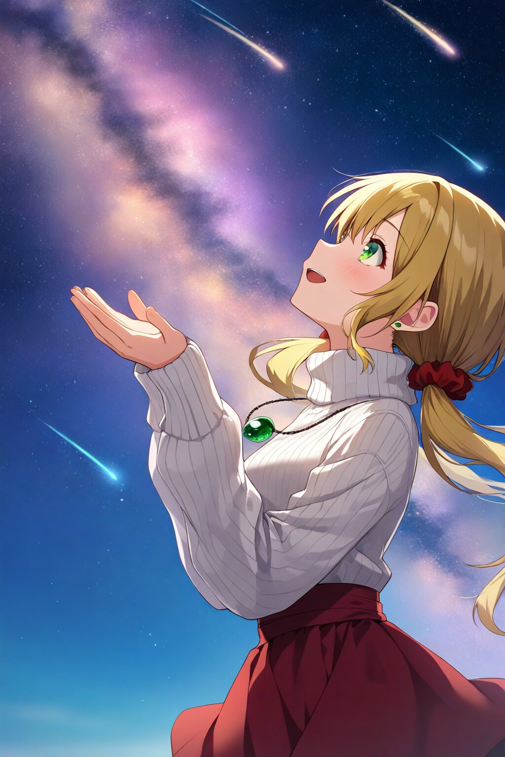 星空と茉莉花ちゃん