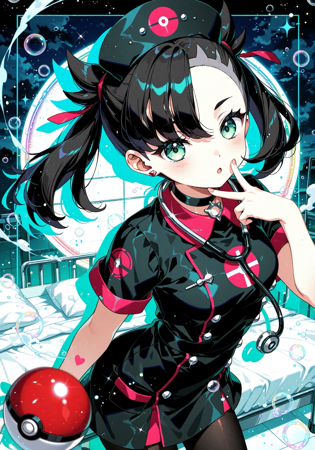 マリィちゃん黒ナース〜💕🌃