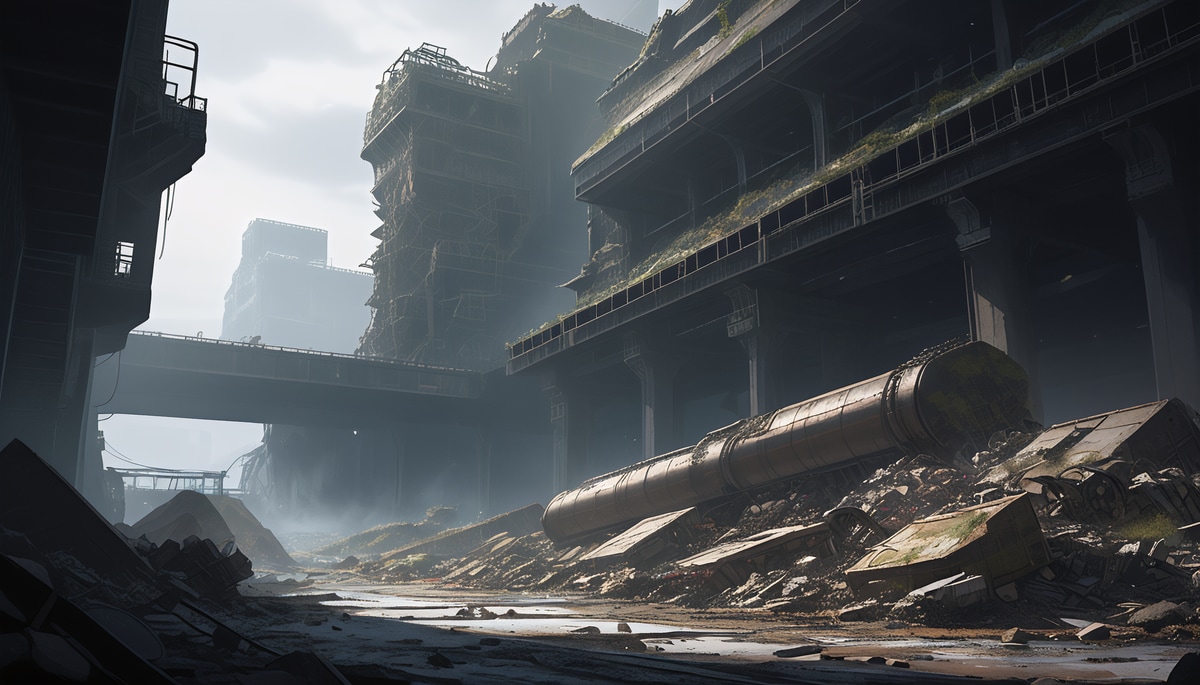 先ずは瓦礫の撤去か | の人気AIイラスト・グラビア