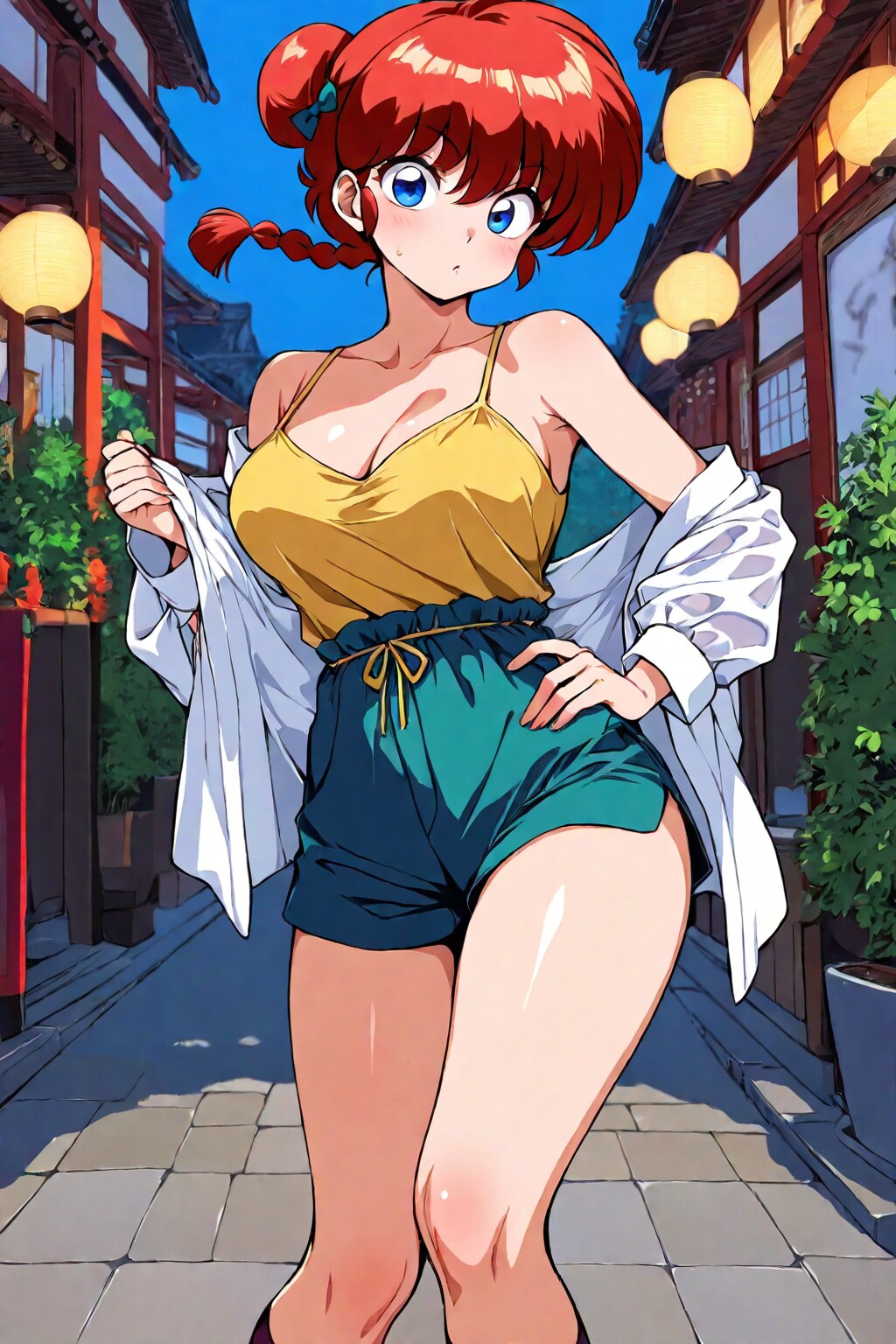 PRISMで昔か今かチャレンジ「女らんま」 | の人気AIイラスト・グラビア