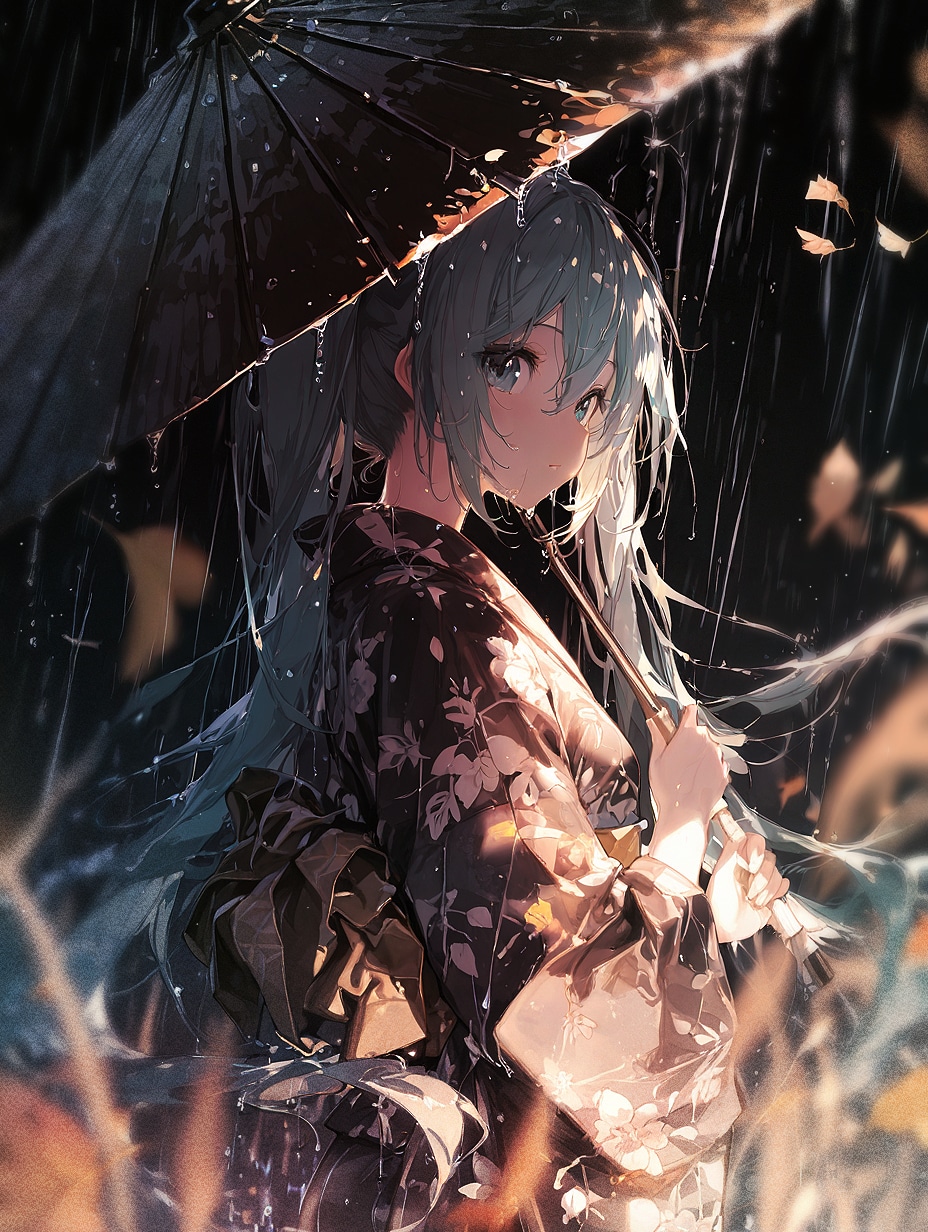 秋雨 | の人気AIイラスト・グラビア