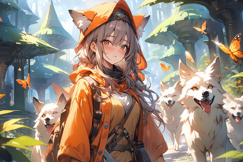 町についた。(人間の街とは限らない。)