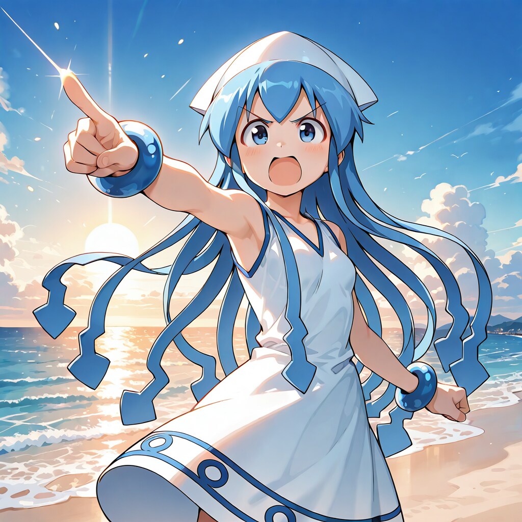 このまま天下を取れなイカ？ イカ娘