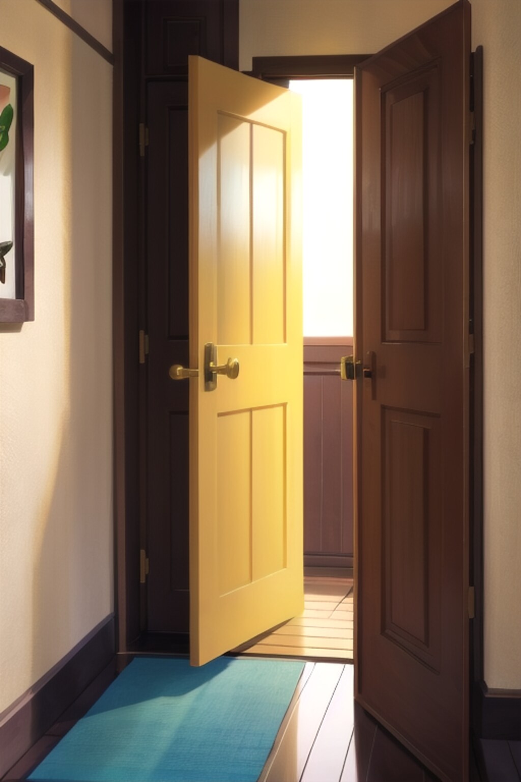 黄色いドアの向こうで