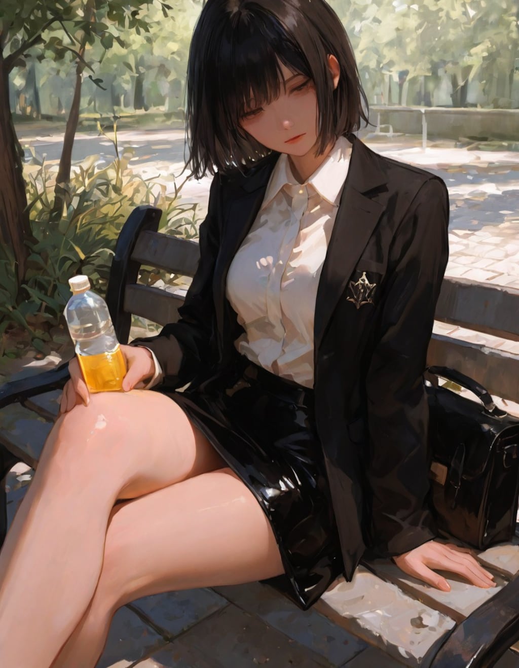 ちょっとお疲れOLさん