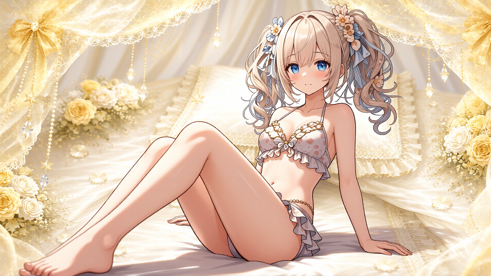 金髪少女と水着　その15-7