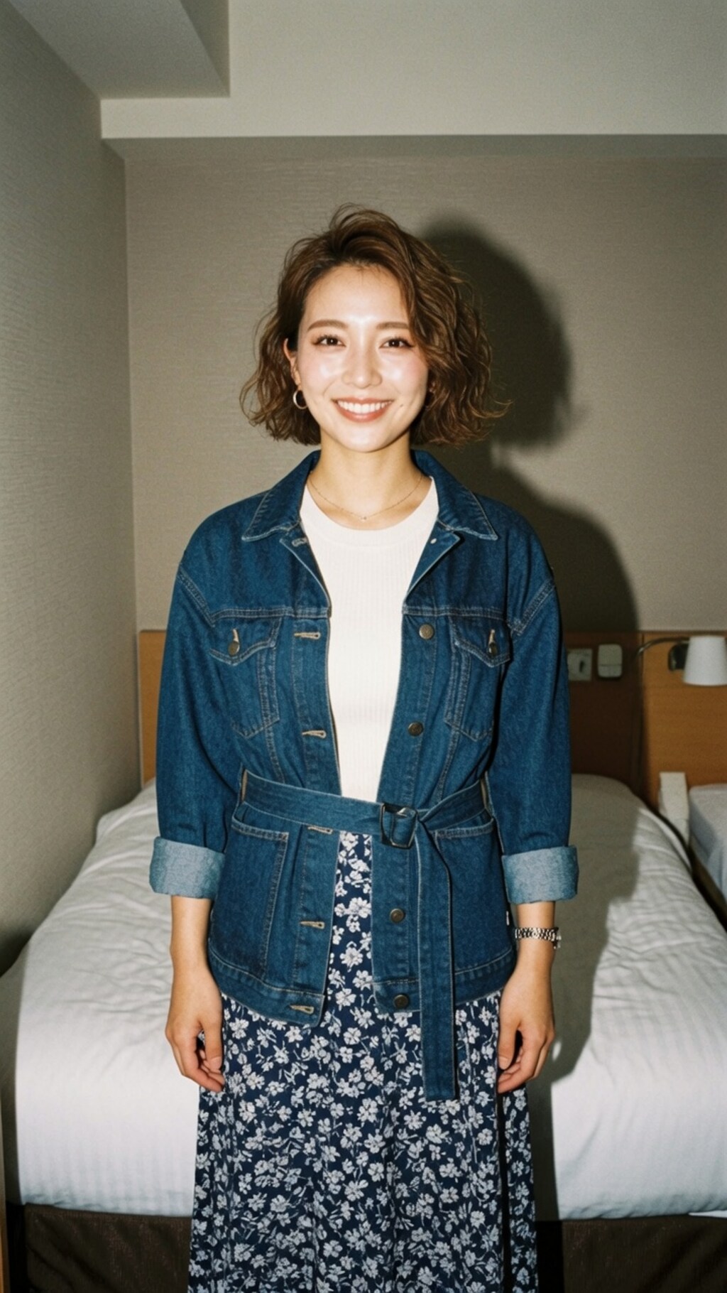 垢抜けた女性の私服グラビア