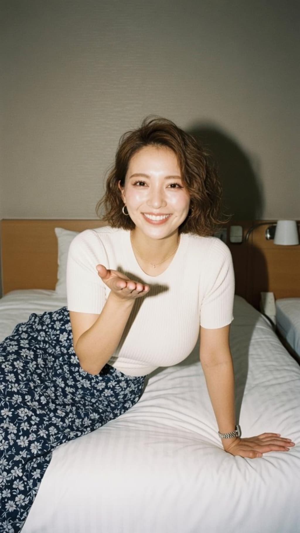 垢抜けた女性の私服グラビア