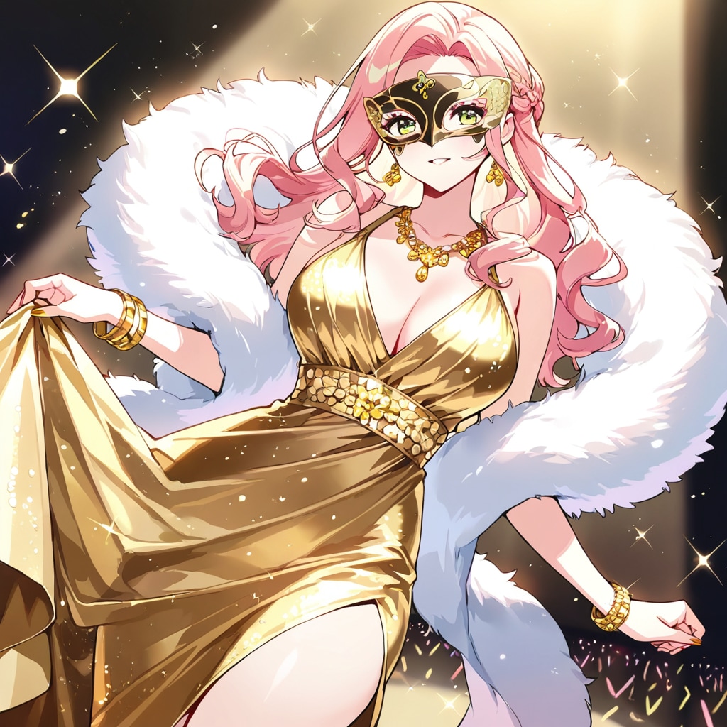 黄金レスリングマスクのお嬢様 | の人気AIイラスト・グラビア
