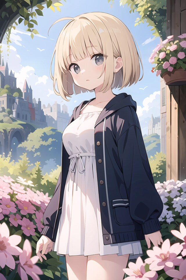 芝桜の咲きほこる丘にしたかった・・・