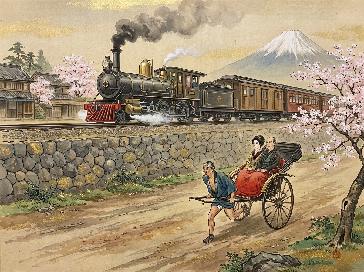 人力車夫松五郎の挑戦
