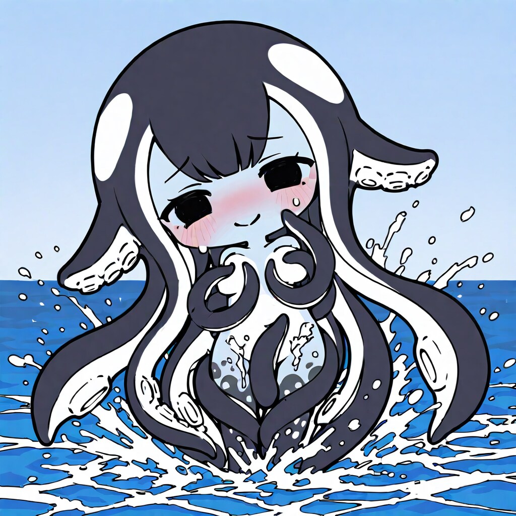 海の触手ガール