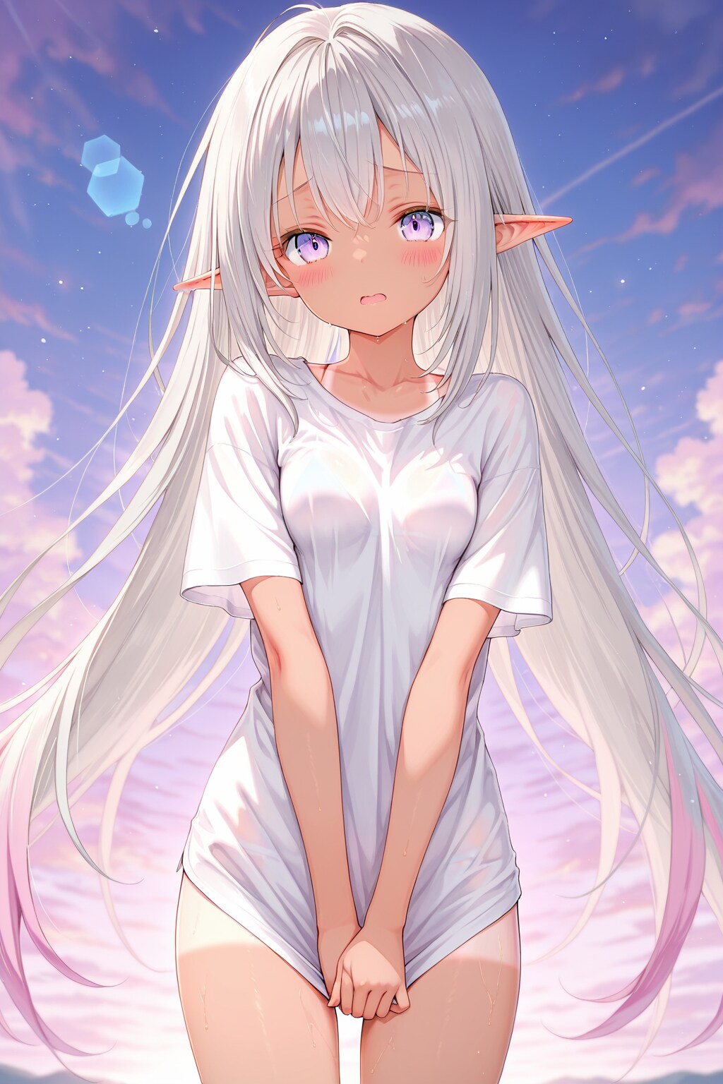 日焼けエルフ
