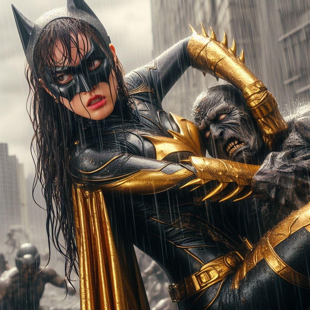 アンデッドと戦うバットガール＃３