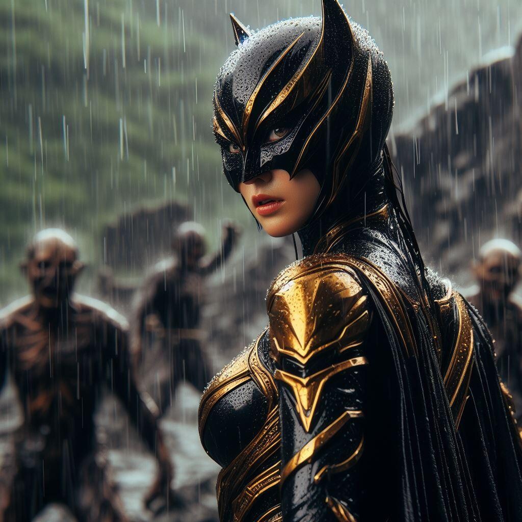 アンデッドと戦うバットガール＃３