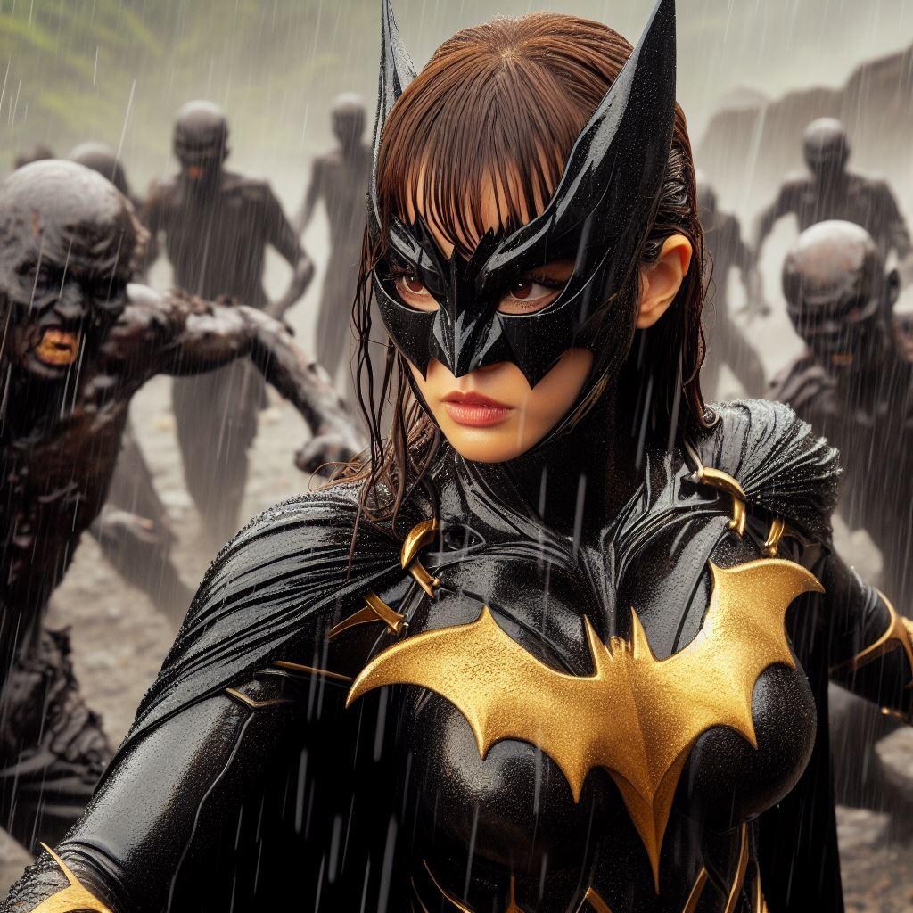 アンデッドと戦うバットガール＃３