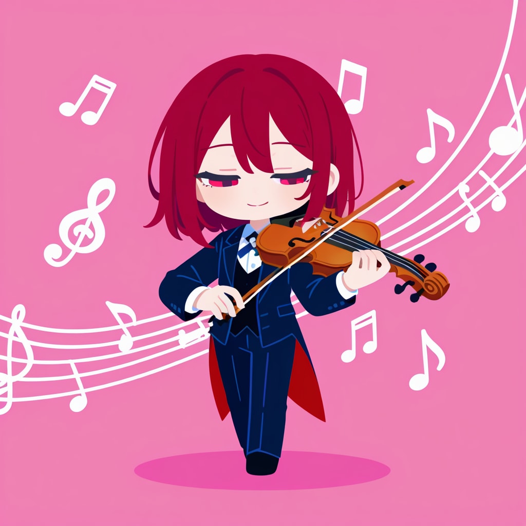 バイオリンガール