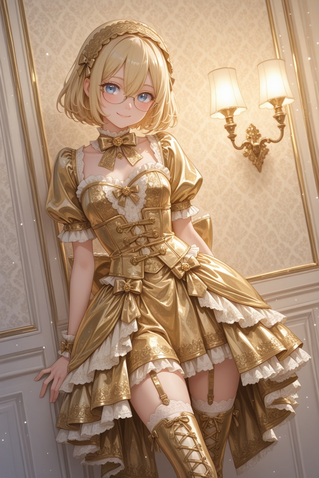 金ロリ | の人気AIイラスト・グラビア