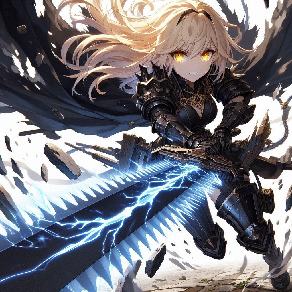 ブロンドの女騎士さん741