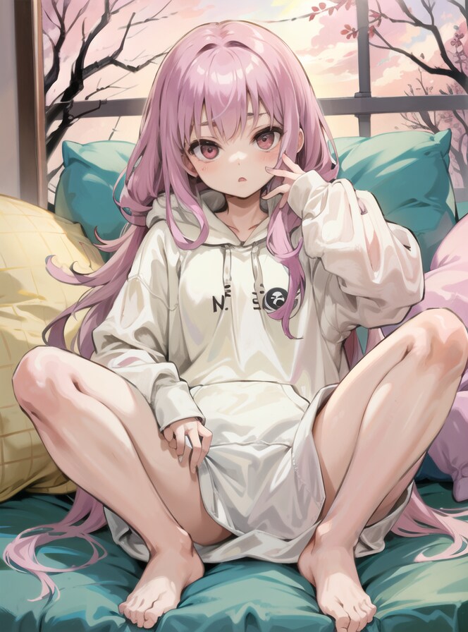 でっかいパーカー